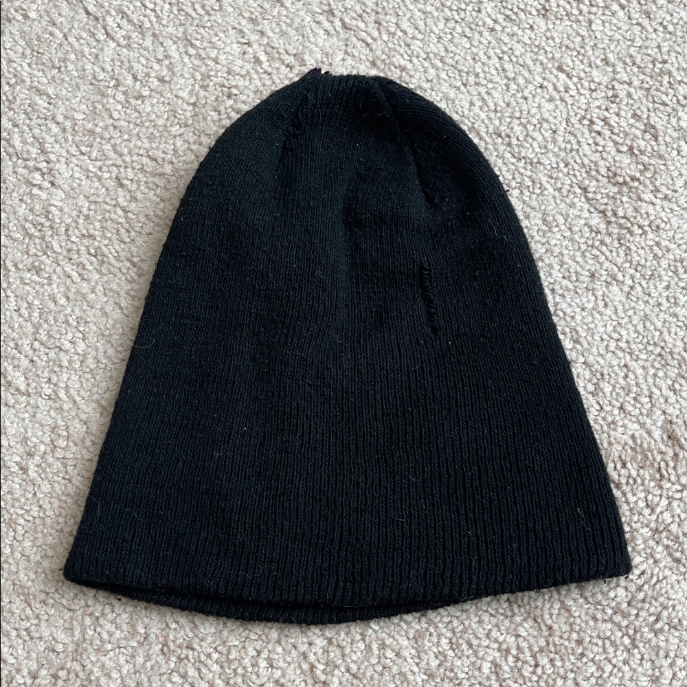 Black Knit Beanie